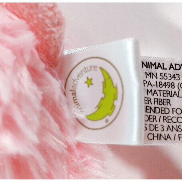 Animal Adventure 9" Pink Rabbit Bunny & Chick Plush Knotted Knees 2020 - Picture 4 of 4